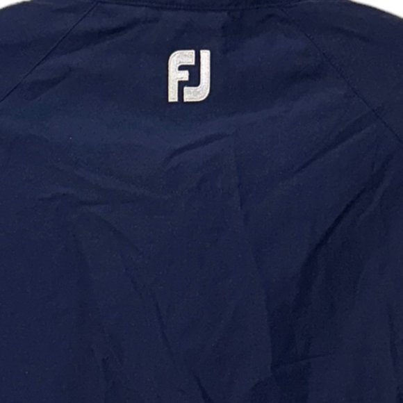 FootJoy Men's Lightweight Jacket - Navy Blue - Picture 3 of 6
